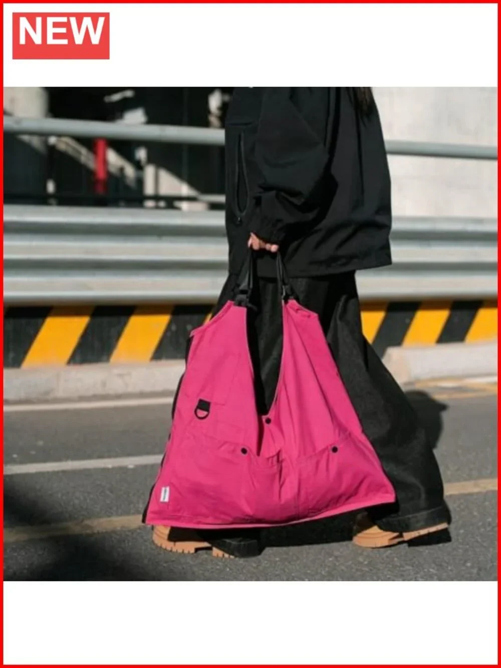 2-in-1 Wearable Utility Vest Backpack for Women, Lightweight Nylon Shoulder Bag